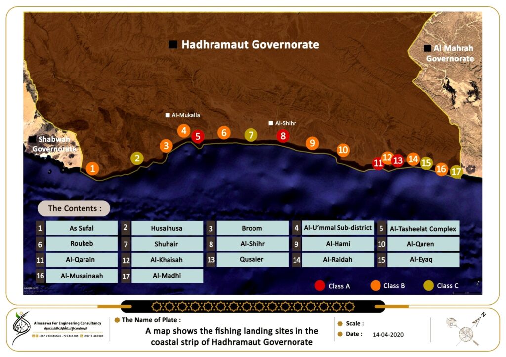 landing sites in hadramaut governorate